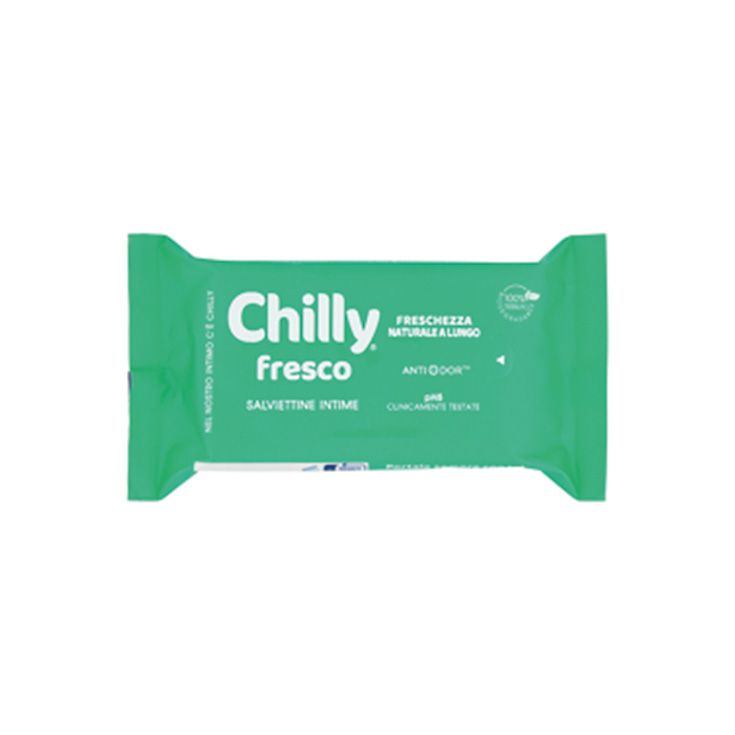 chilly toallitas intimas gel fresco pocket 12 unidades