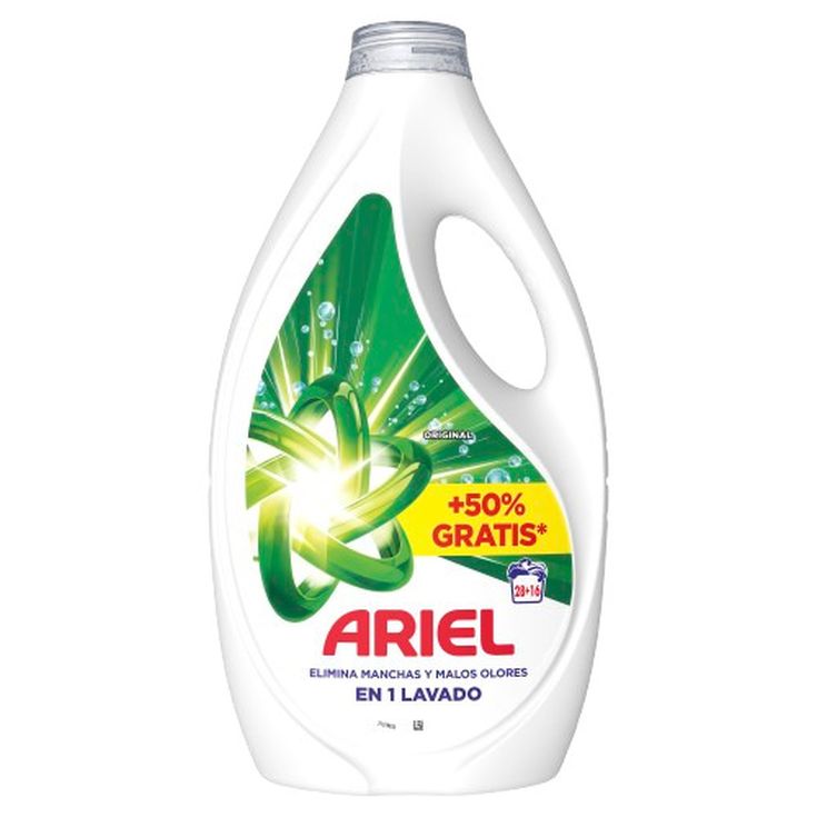 ariel liquido original 28+16 dosis