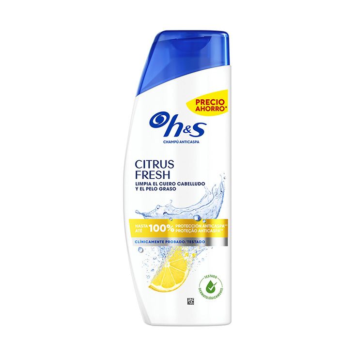 h&s champu citrus 300+30 ml