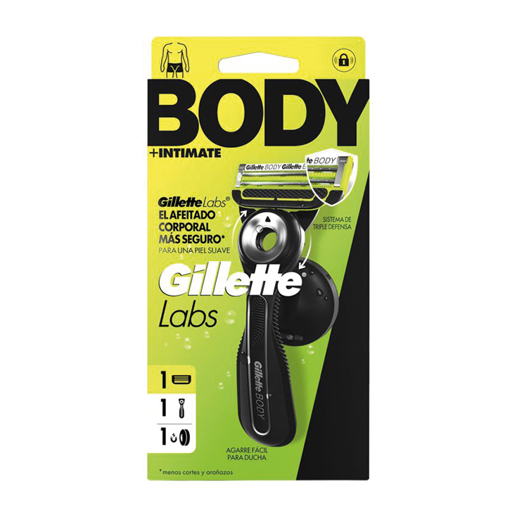 gillette maquinilla labs body 1u