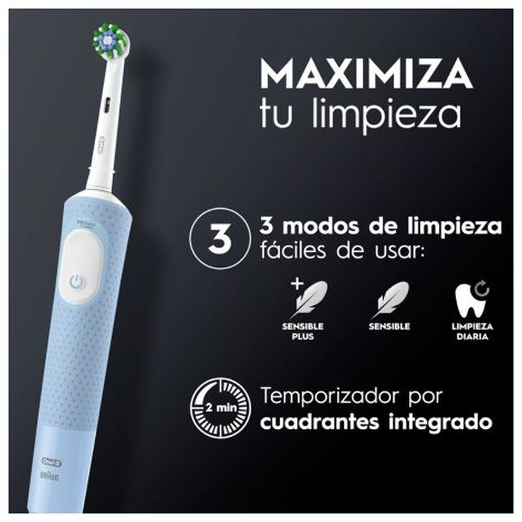 oral-b cepillo elecectrico vitality azul pack oral-b cepillo elecectrico vitality azul pack