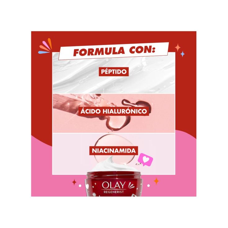 olay regenerist crema de dia hidratante 3 areas 50ml