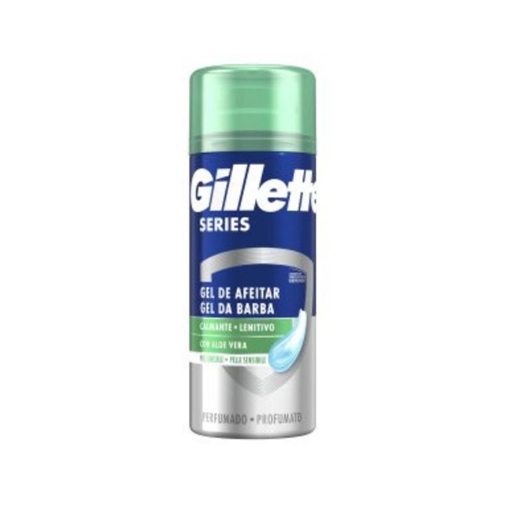 gillette series gel afeitado piel sensible 75ml