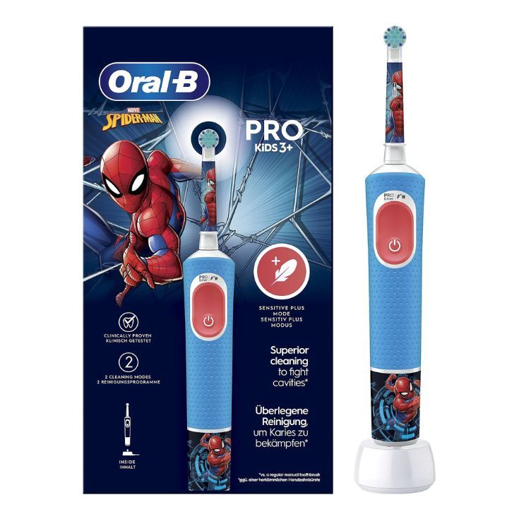 oral-b cepillo eléctrico kids pack spiderman oral-b cepillo eléctrico kids pack spiderman