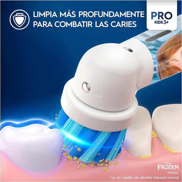 oral-b kids cepillo electrico disney frozen