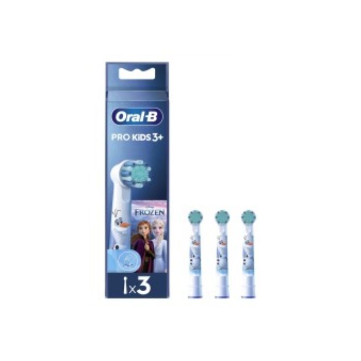 oral b recambio cepillo kids spiderman/frozen 3 unidades