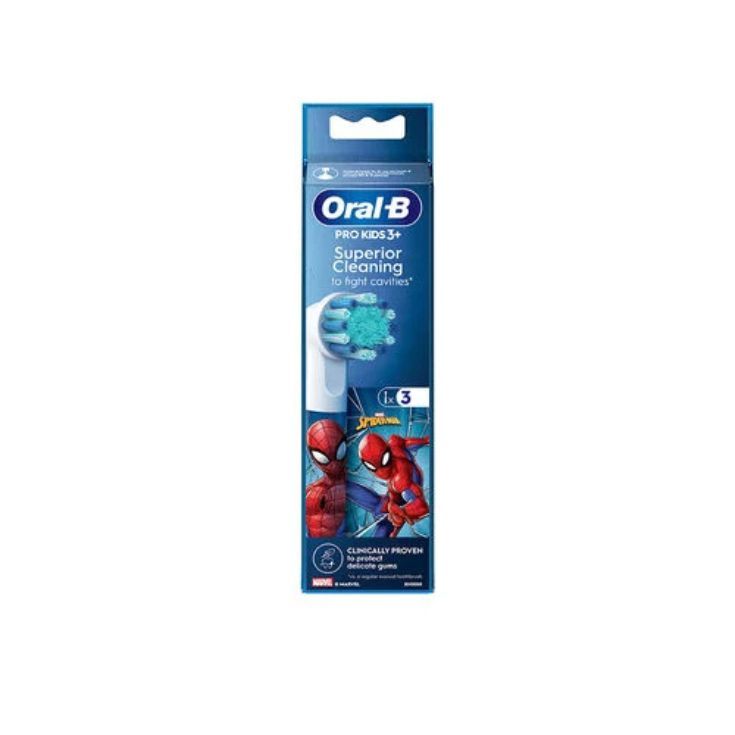 oral b recambio cepillo kids spiderman/frozen 3 unidades