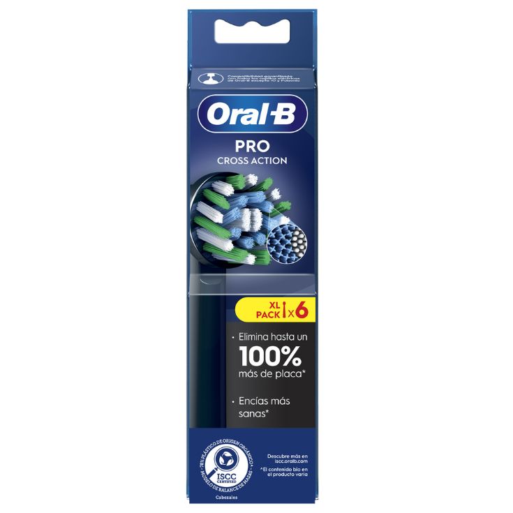 oral-b recambios cross action negro 4und