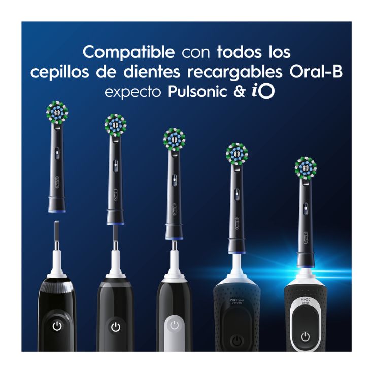 oral-b recambios cross action negro 4und