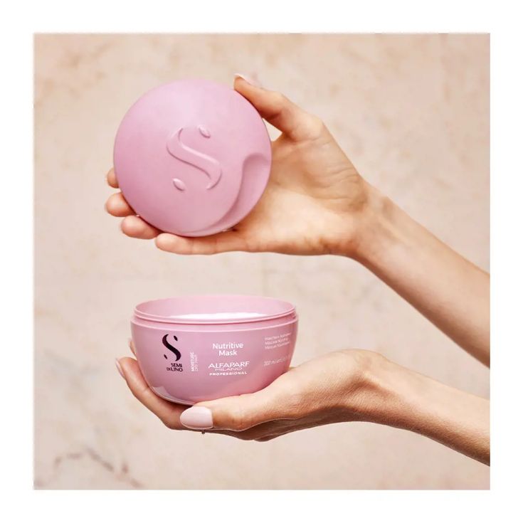 alfaparf milano semi di lino moisture mascarilla nutritiva 200ml
