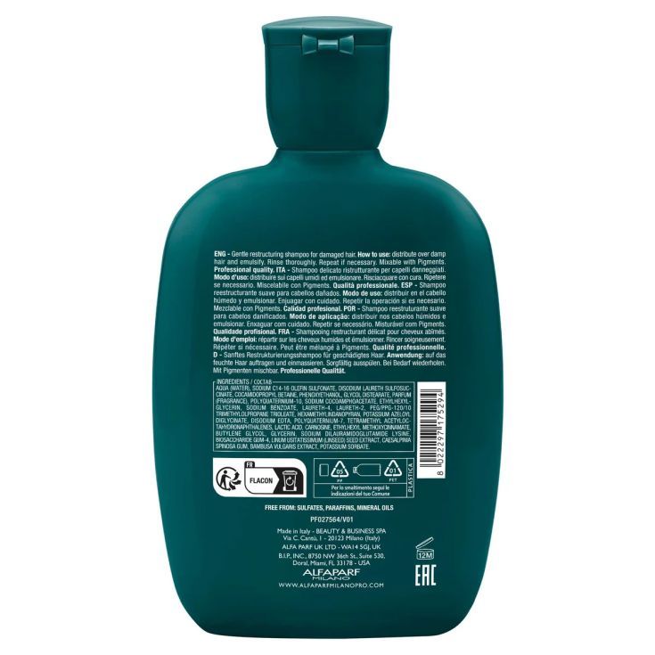 alfaparf reparative low champu reparador 250ml alfaparf reparative low champu reparador 250ml