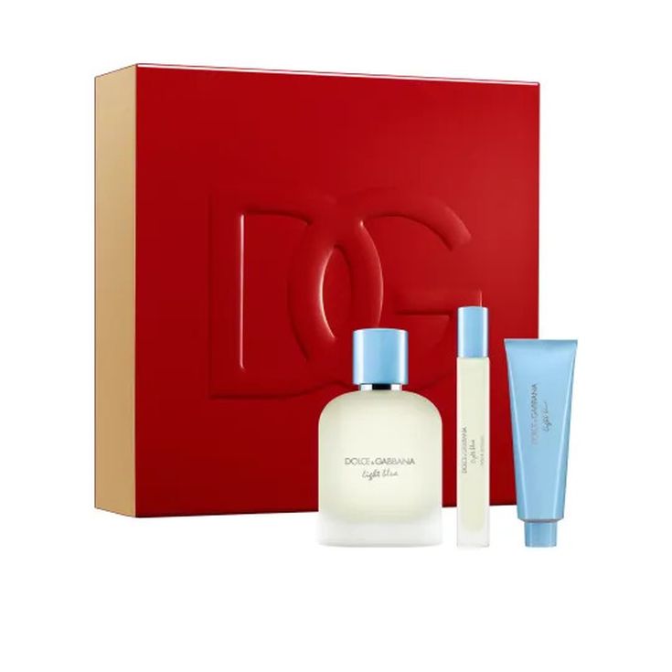 dolce & gabana light blue hombre eau de toilette cofre 3 piezas cofre