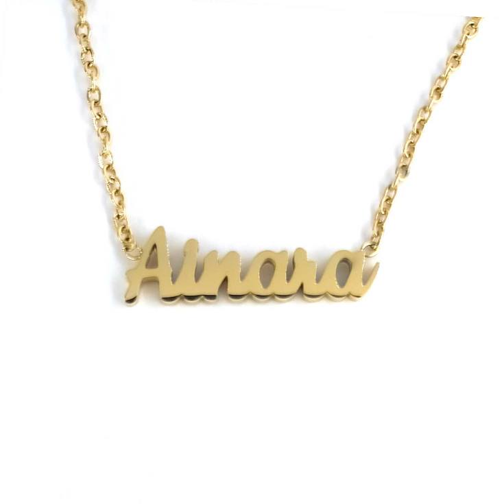 collar ainara dorado