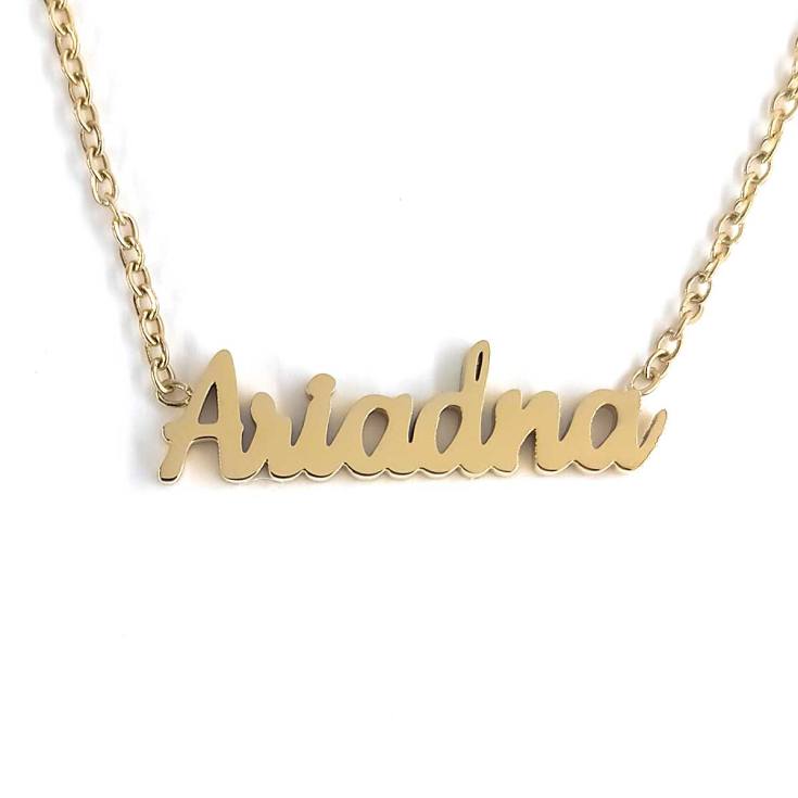 collar ariadna dorado