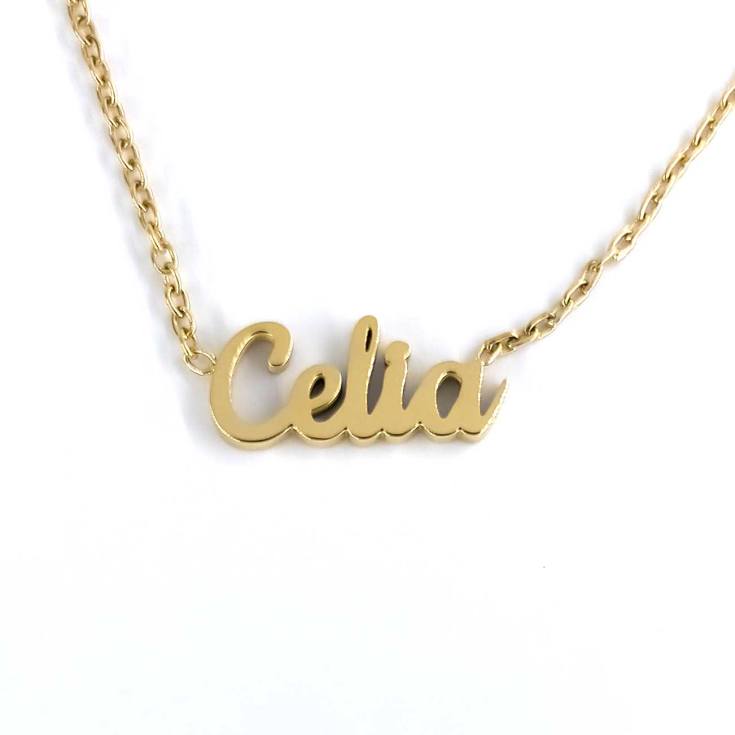 collar celia dorado