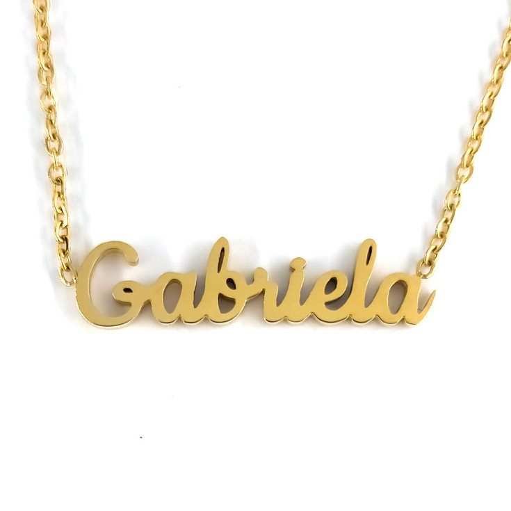 collar gabriela dorado