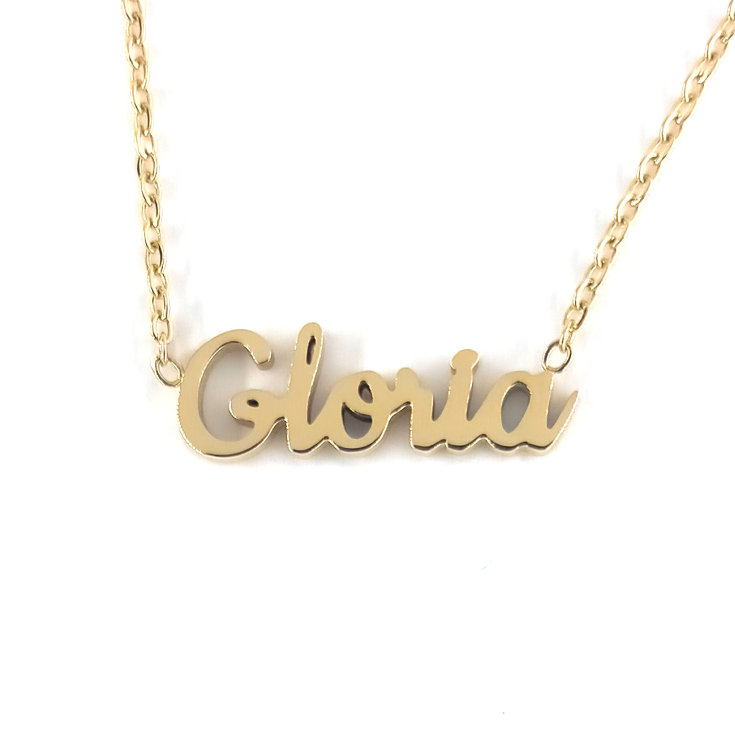 collar gloria dorado