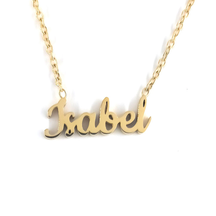 collar isabel dorado