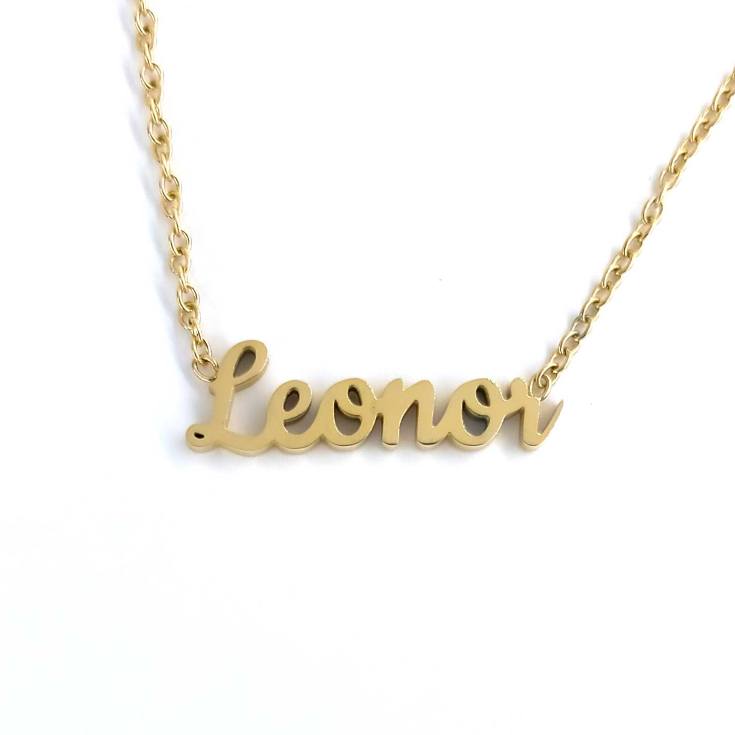 collar leonor dorado