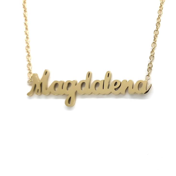 collar magdalena dorado