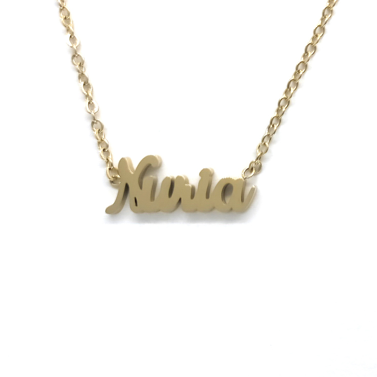 collar nuria dorado