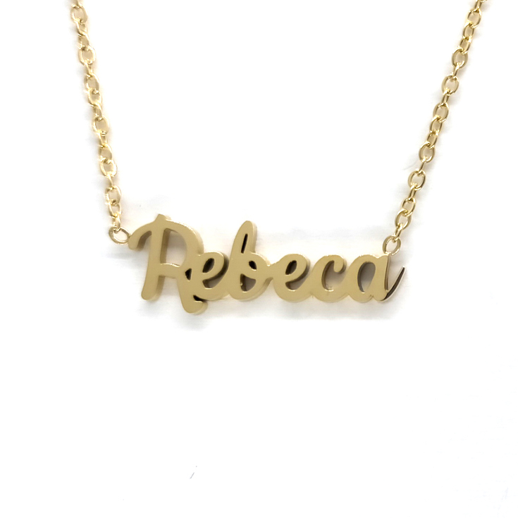 collar rebeca dorado