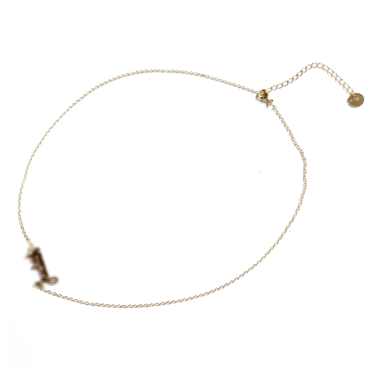 collar rebeca dorado