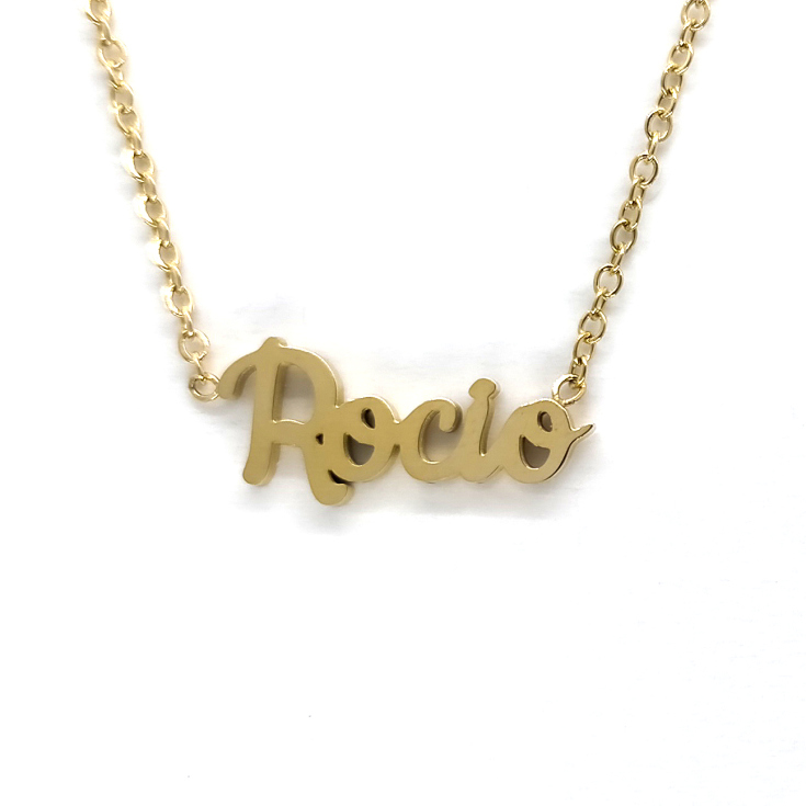collar rocio dorado