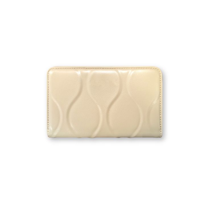 javier larrzainzar cartera con tarjetero beige