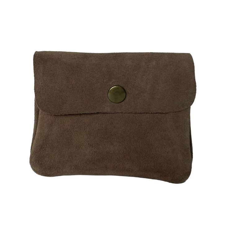 monedero serraje topo