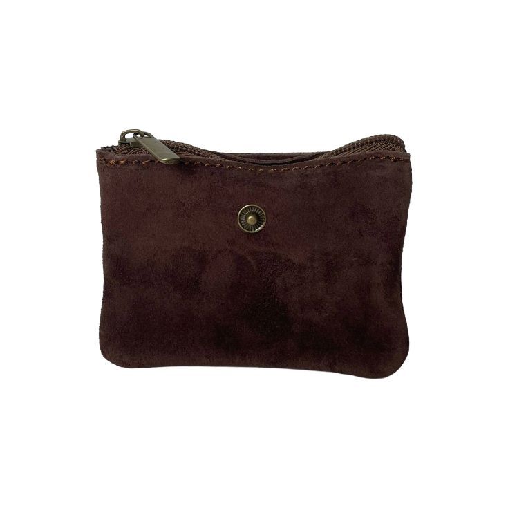 monedero serraje marron