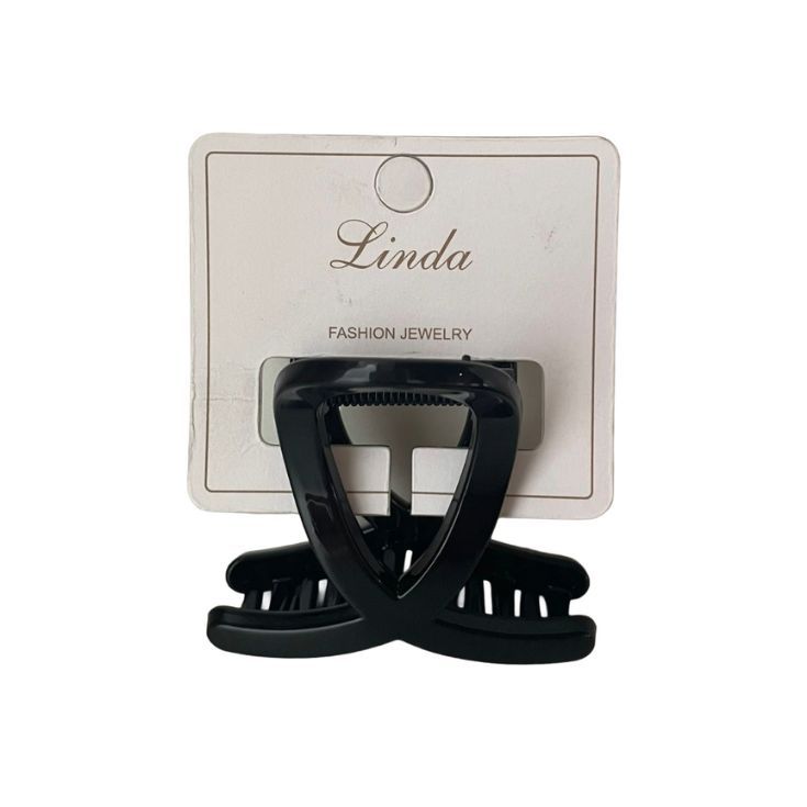 pinza de pelo color negro