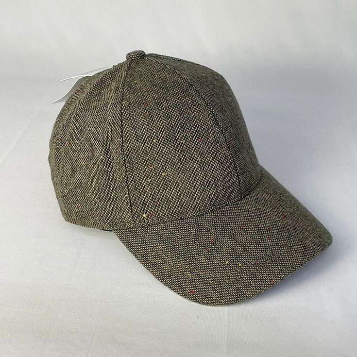 gorra jaspeada verde