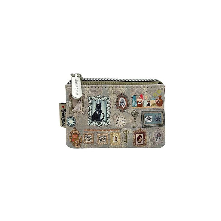 sweet candy monedero huellas verde