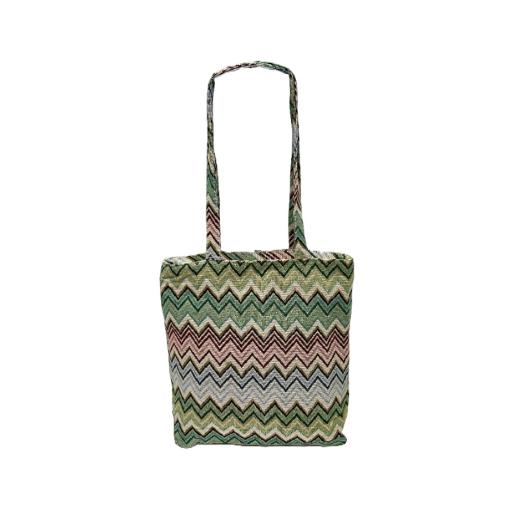 totebag pequeña matilda estampado zigzag