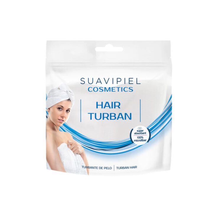 suavipiel hair turban microfibra