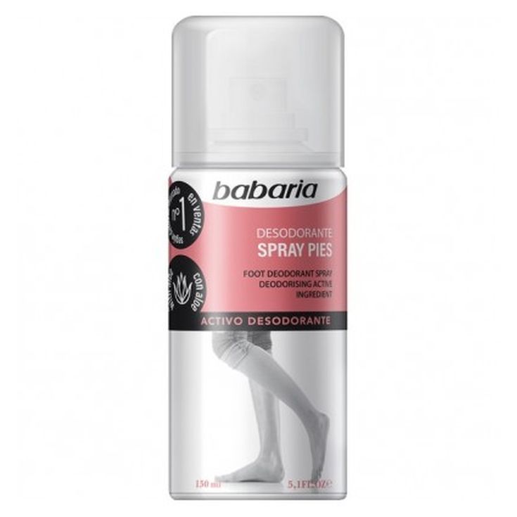 babaria pies desodorante spray aloe vera 150ml