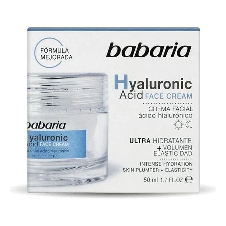 babaria crema facial acido hialurónico 50ml