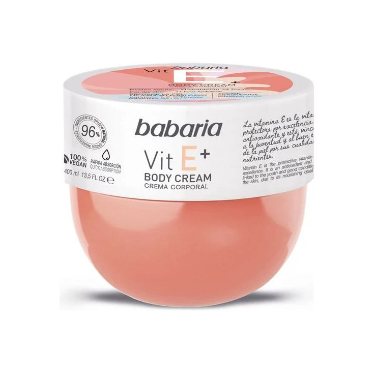 babaria crema corporal vitamina e 400ml