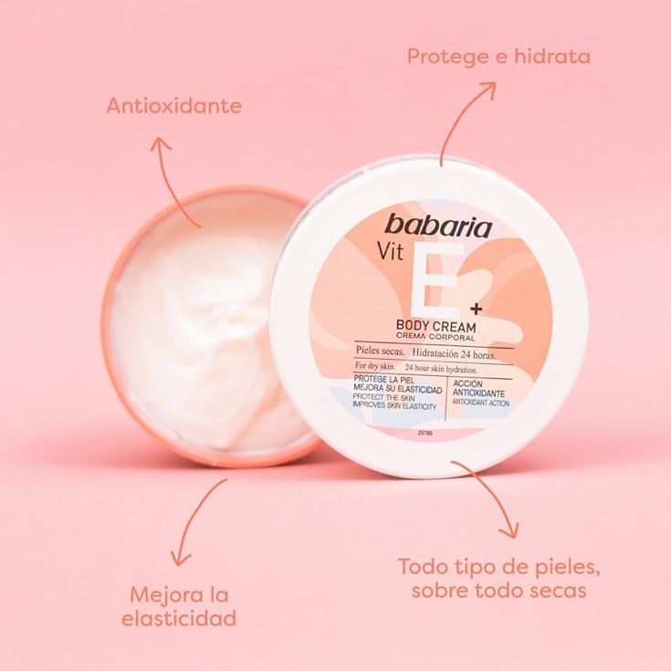 babaria crema corporal vitamina e 400ml