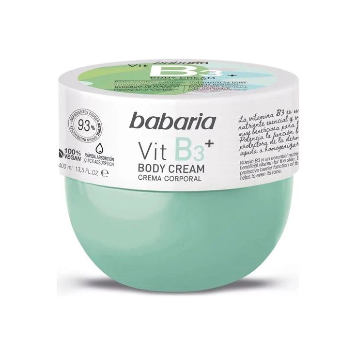 babaria crema corporal vitamina b3 400ml