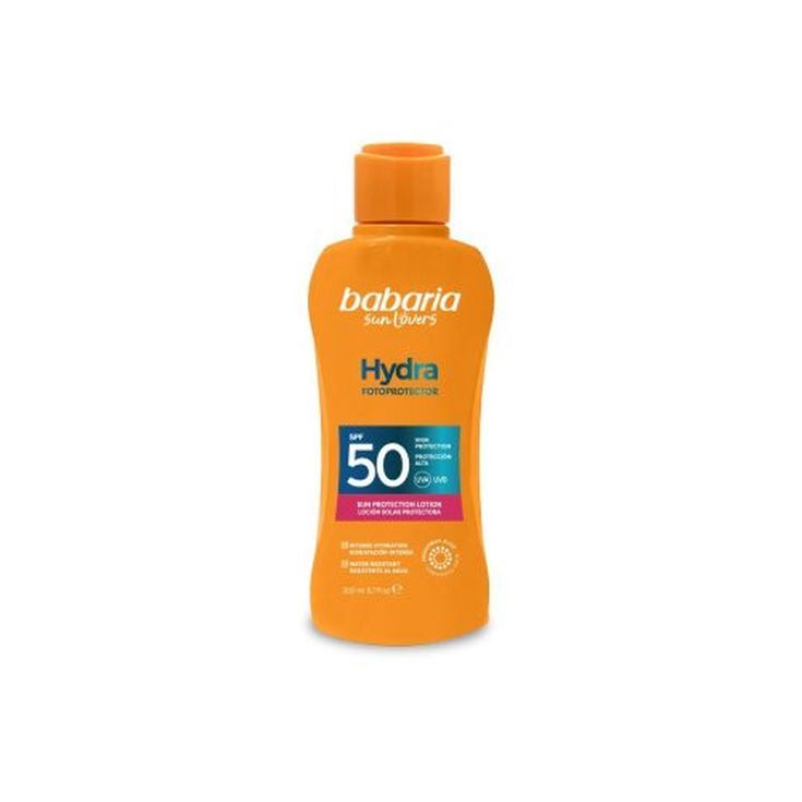 babaria protector solar corporal leche hydra spf30 100 ml formato viaje