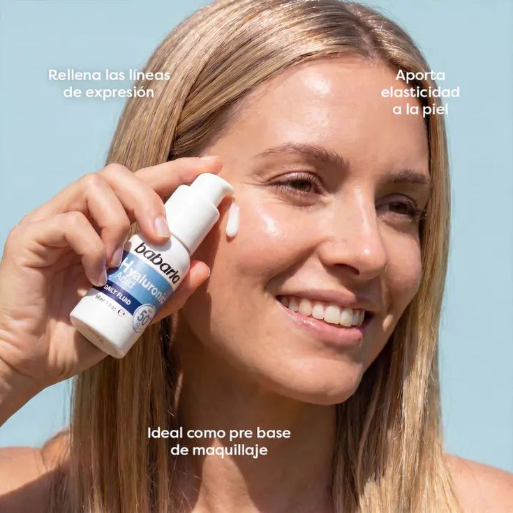 babaria fluido active hialuronico spf50+ 30ml