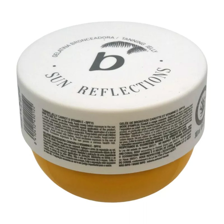 babaria sun spf15 gelatina bronceador solar gelatina zanahoria 300ml