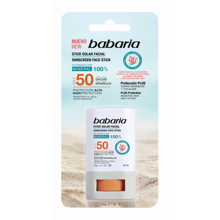 babaria stick solar facial spf50 babaria stick solar facial spf50