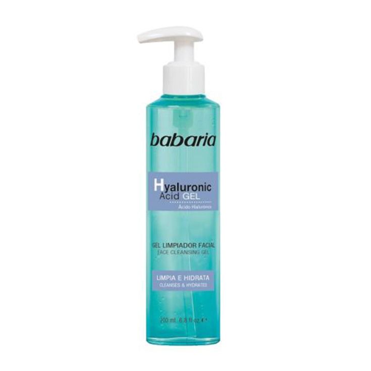 babaria gel limpiador fafcial acido hialuronico 200ml