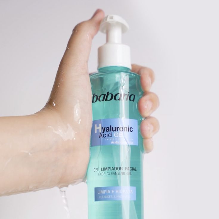 babaria gel limpiador fafcial acido hialuronico 200ml
