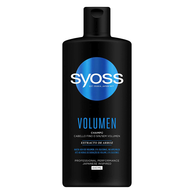syos volumen champu 440ml