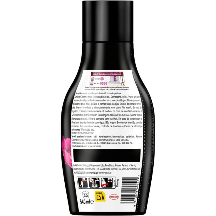 vernel perfumador para topa floral essence cherry 30 dosis