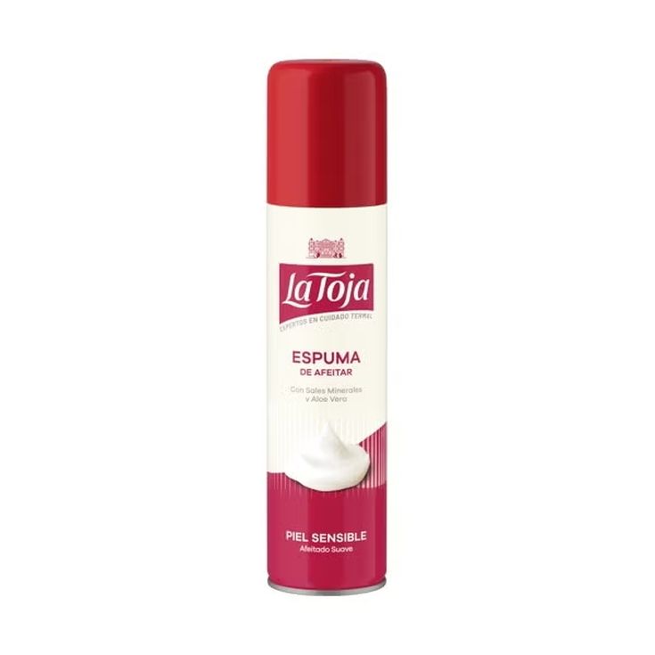 la toja espuma afeitar piel sensible 250ml